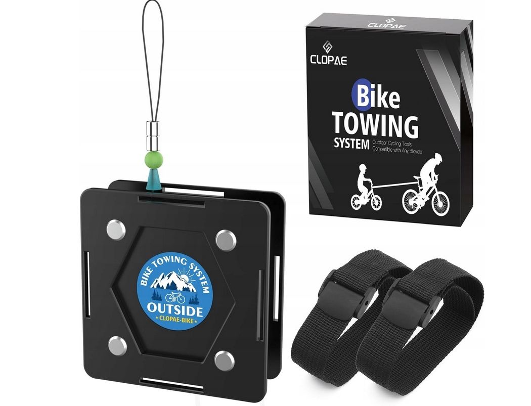 CLOPAE Lina holownicza do roweru dla dzieci i dorosłych 2,3 m nośność 120kg