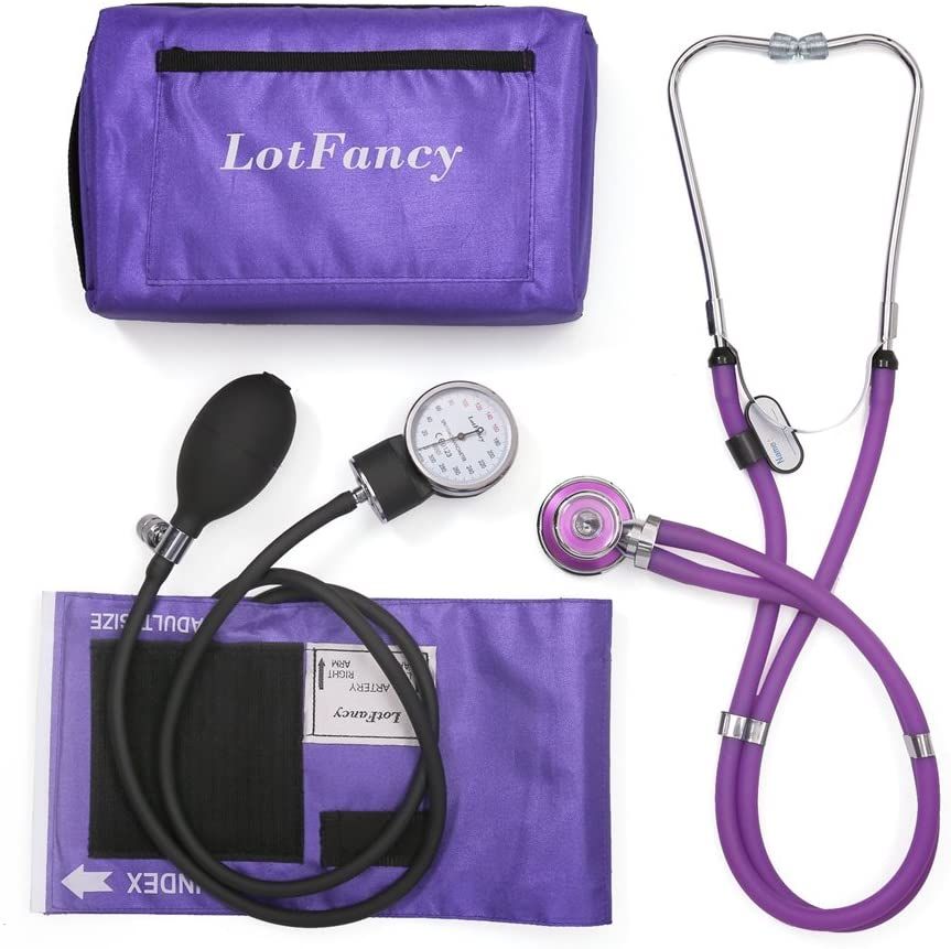 Ciśnieniomierz zegarowy LOTFANCY ANEROID SPHYGMOMANOMETER na ramię