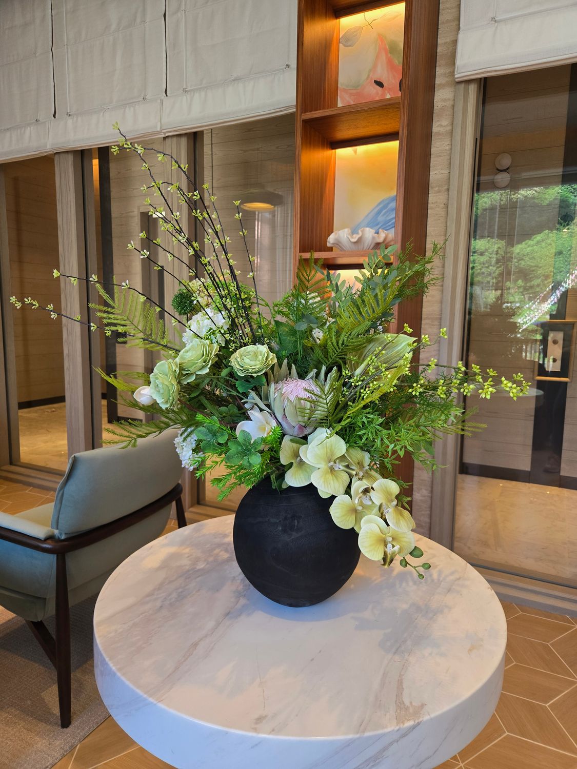 Artificial Floral/ Greenery arrangement 仿真花藝綠植擺設