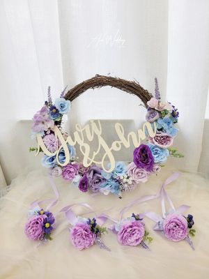 ((絲花)) 車花環套餐 多圖 🌸 預訂