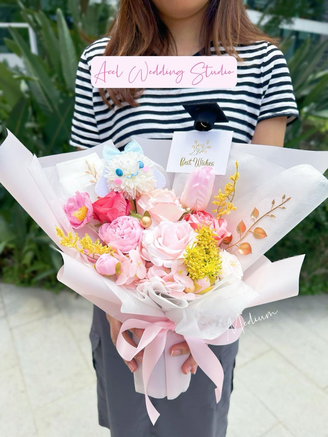 Medium size (11色)🌹Florist's Pick🌹 / 畢業花束 送禮•生日•紀念日•製造驚喜•