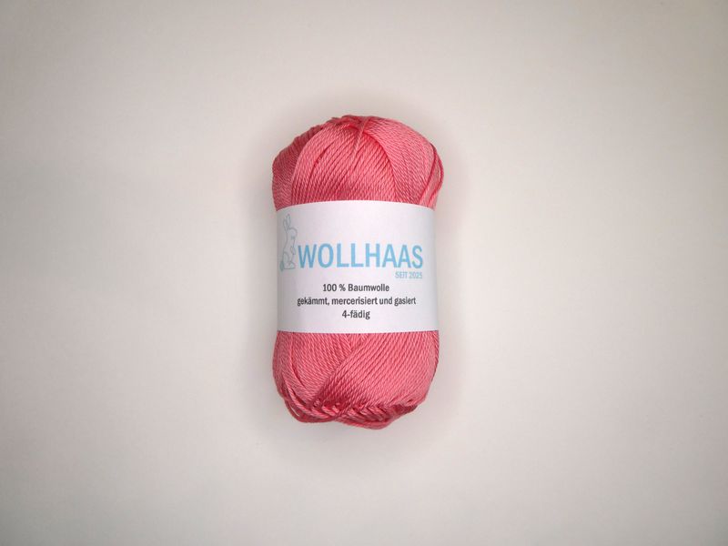 Baumwoll-Basic lachs