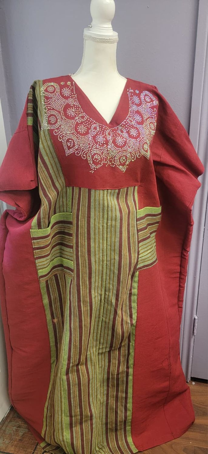 Elegant ofi boubou with inner rope