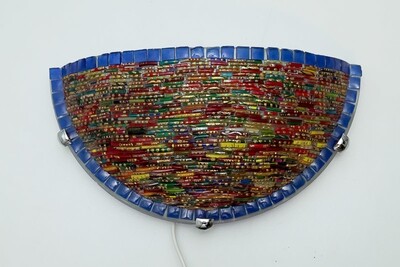 wandlamp glasmozaïek kleurrijk - armbandjes wandlamp glasmozaïek kleurrijk - armbandjes