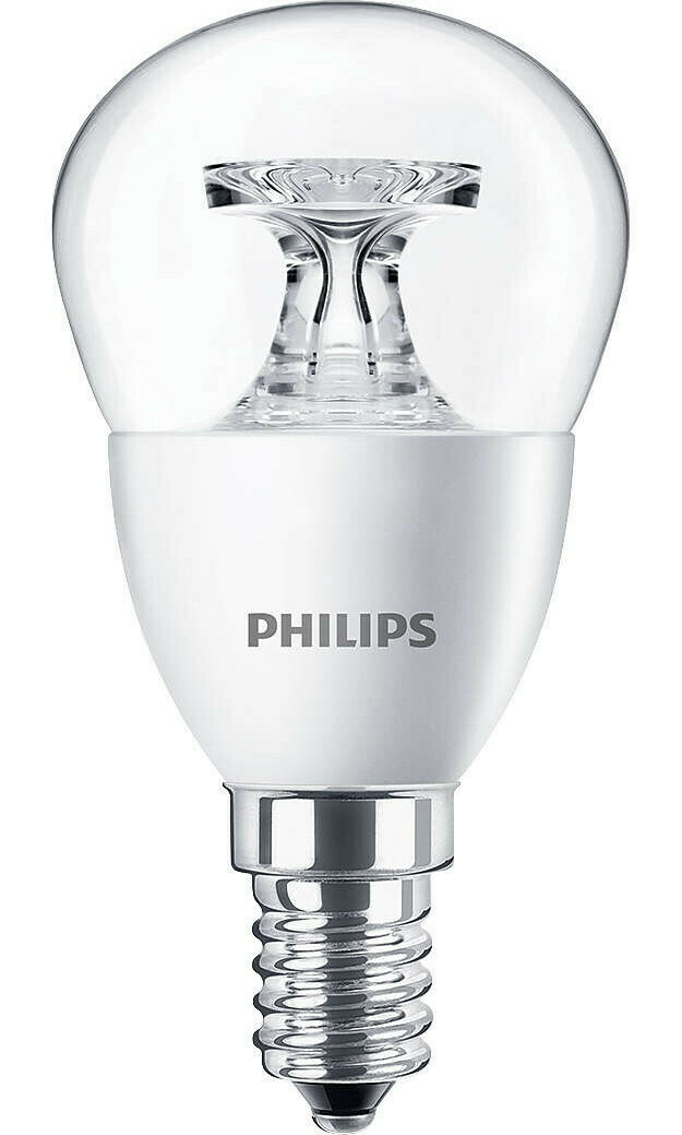 PHILIPS LED kogellamp 5.5W 2700K helder - E14