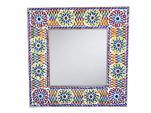 spiegel mozaïek turkish design multi colour