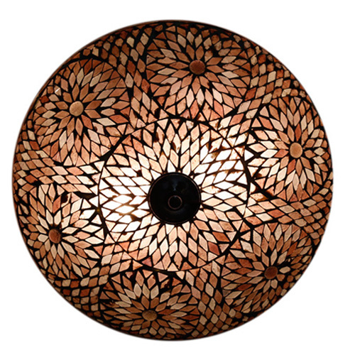 plafonnière mozaïek turks design 38 cm - paars