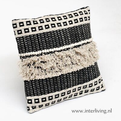 Sierkussen 50 cm - Nordic Boho - Marokkaanse Berber style Sierkussen 50 cm - Nordic Boho - Marokkaanse Berber style "Aizza"