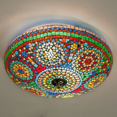 plafonnière mozaïek 38 cm - multi colour