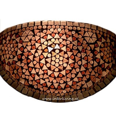 wandlamp glasmozaïek paars wandlamp glasmozaïek paars