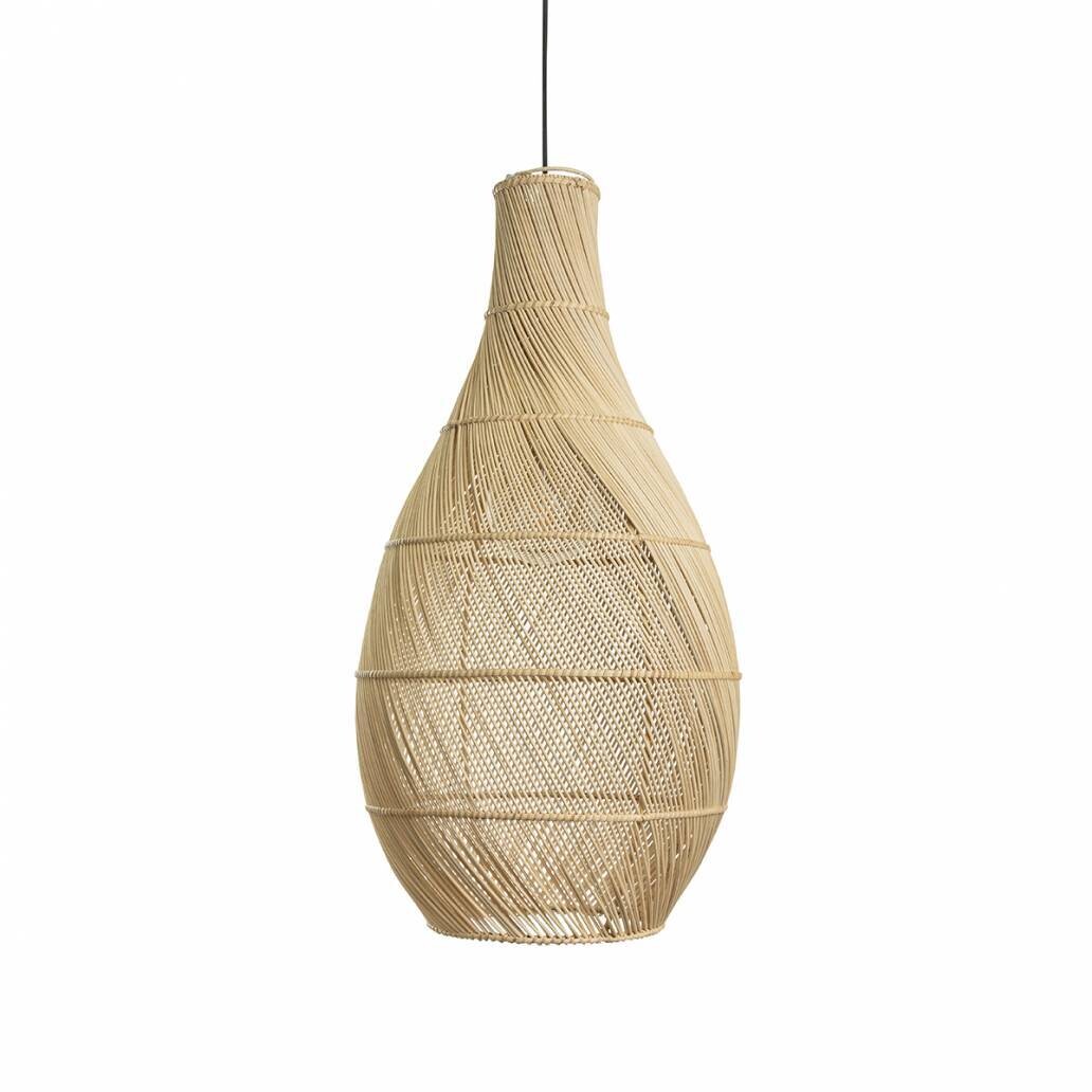 ​Lampenkap uit Bali van rotan 80 cm hoog - natural kleur - eco design hanglampen van het merk Original Home