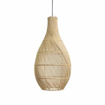 ​Lampenkap uit Bali van rotan 80 cm hoog - natural kleur - eco design hanglampen van het merk Original Home
