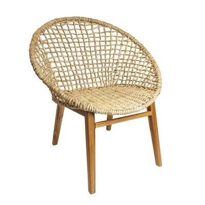 Abaca stoel van bananen blad - naturel kleur - eco design van het merk Original Home- Bali