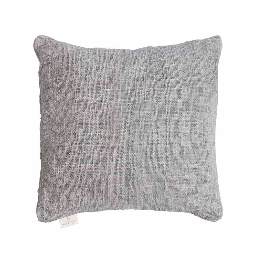 Kussenhoes van 100% gerecycled katoen- lichtgrijs - eco design  van het merk Original Home