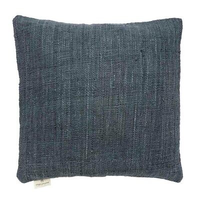 Kussenhoes van 100% gerecycled katoen - donkergrijs - 60 x 60 cm - eco design  van het merk Original Home