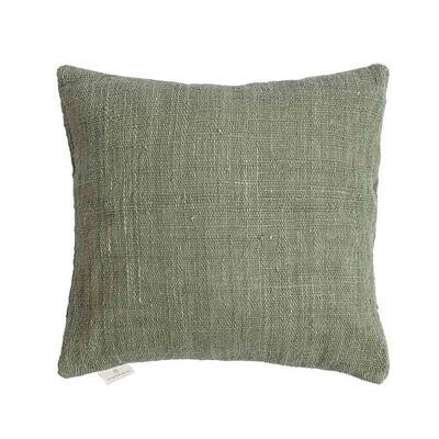 Kussenhoes van 100% gerecycled katoen - groen - 60 x 60 cm - eco design  van het merk Original Home