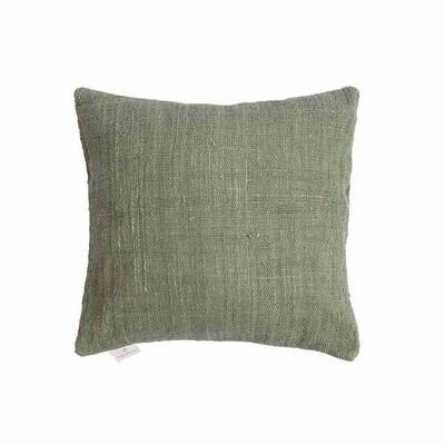 Kussenhoes van 100% gerecycled katoen- groen - eco design van het merk Original Home Kussenhoes van 100% gerecycled katoen- groen - eco design van het merk Original Home