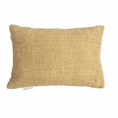 Kussenhoes (rechthoekig) van 100% gerecycled katoen - jute - eco design van het merk Original Home Kussenhoes (rechthoekig) van 100% gerecycled katoen - jute - eco design van het merk Original Home