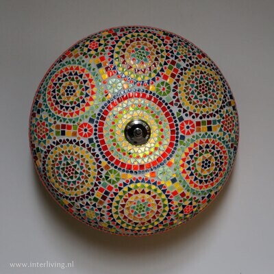 plafonnière mozaïek 50 cm - multi colour plafonnière mozaïek 50 cm - multi colour