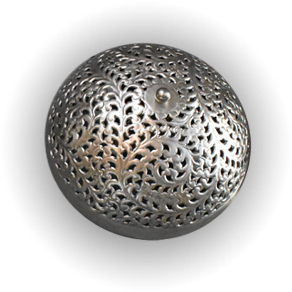 Filigrain plafonniere  vernikkeld  - doorsnede 38 cm