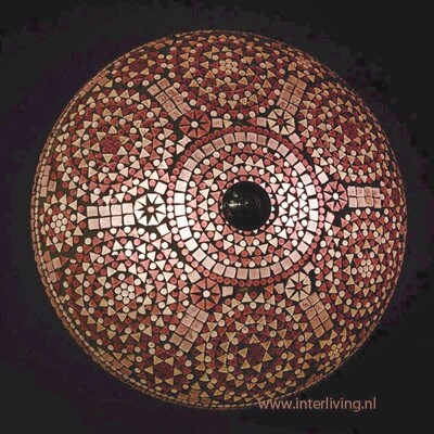 plafonnière mozaïek 50 cm - paars