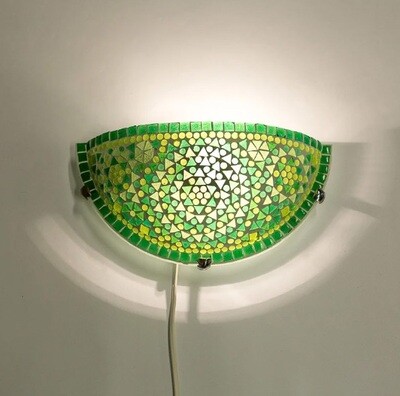 wandlamp mozaïek groen wandlamp mozaïek groen