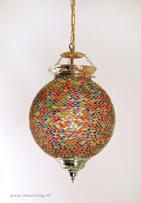 hanglamp bol seed design mozaïek multi colour hanglamp bol seed design mozaïek multi colour
