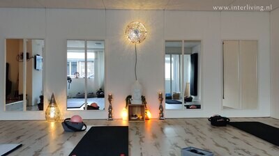 Actie: oosterse plafonnière filigrain 50 cm - vintage zilver + gratis bijpassende set waxinehouders!