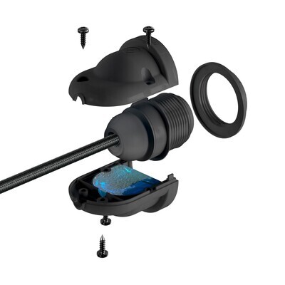 outdoor fittinghouder - E27 IP65 - voor lampenkap