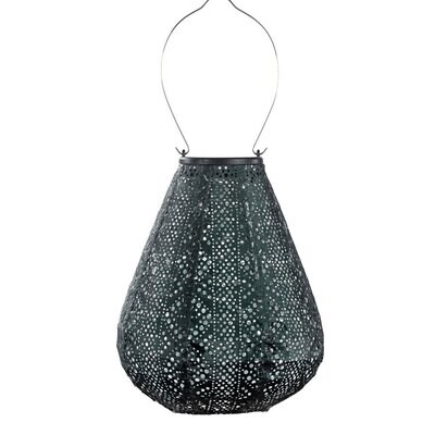 solar lampion met filigrain effect - buitenlamp -Tulip 20 Lace - groen