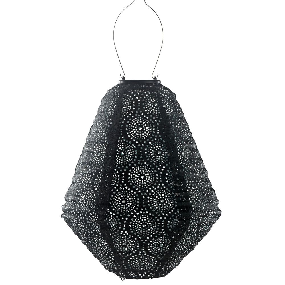 solar lampion met filigrain effect - buitenlamp - Can 30 Occult Green