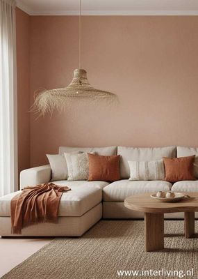 Stro & Zeegras open geweven hanglamp met franjes "Ibiza hoed" handgemaakt uit Marokko - Wabi Sabi & Boho style - natuurlijk wonen