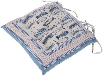 stoelkussen lichtblauw