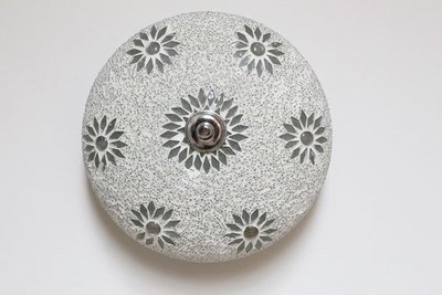 plafonnière mozaïek turkish design &amp; beads 25 cm - transparant