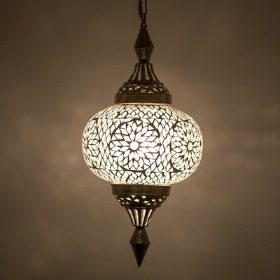 hanglamp pompoen mozaïek turkish design transparant hanglamp pompoen mozaïek turkish design transparant