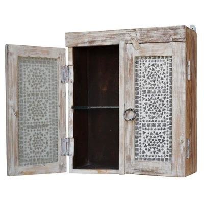 kastje recycled old wood transparant mozaiek - badkamer / hal / gang