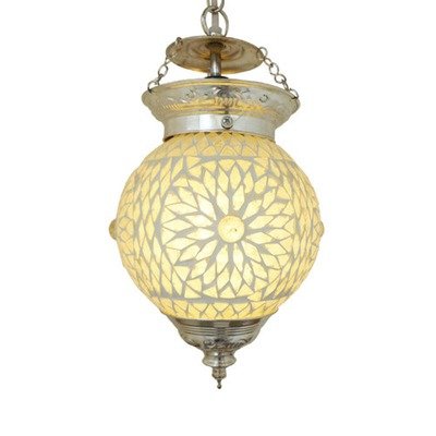hanglamp bol mozaïek turkish design transparant
