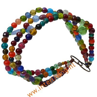 Embrasse kralengordijn multi colour Embrasse kralengordijn multi colour