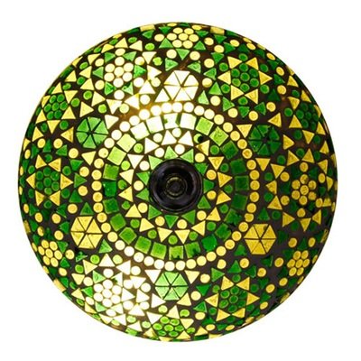 plafonnière 25 cm mozaïek groen plafonnière 25 cm mozaïek groen