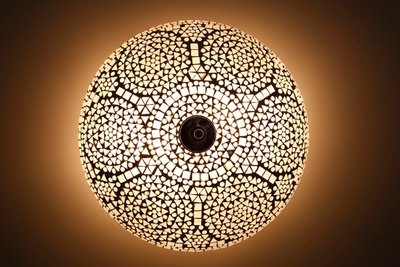 plafonnière mozaïek 38 cm - transparant