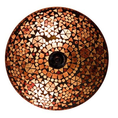 plafonnière mozaïek 25 cm - paars plafonnière mozaïek 25 cm - paars