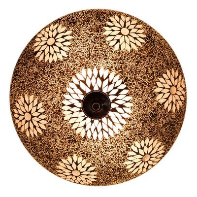 plafonnière mozaïek turks design met kralen 38 cm - transparant plafonnière mozaïek turks design met kralen 38 cm - transparant
