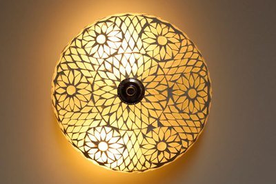plafonnière mozaïek 25 cm - transparant