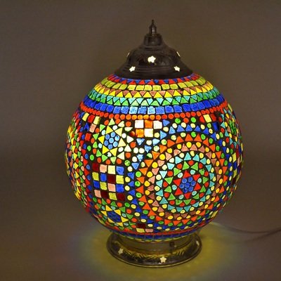 tafellamp bol Ø25 mozaïek multi colour tafellamp bol Ø25 mozaïek multi colour