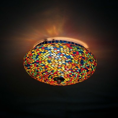 plafonnière mozaïek 25 cm - multi colour seeds