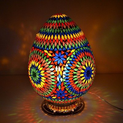 oosterse tafellamp papaja mozaïek turkish design multi colour oosterse tafellamp papaja mozaïek turkish design multi colour