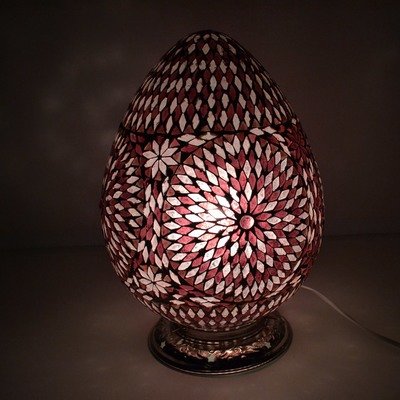 oosterse tafellamp papaja mozaïek turkish design paars oosterse tafellamp papaja mozaïek turkish design paars