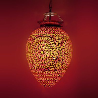 oosterse hanglamp papaja mozaïek turkish design rood oranje geel oosterse hanglamp papaja mozaïek turkish design rood oranje geel