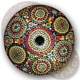 mozaïek plafonnières 50 cm