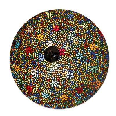 plafonnière mozaïek 38 cm - multi colour flower design plafonnière mozaïek 38 cm - multi colour flower design